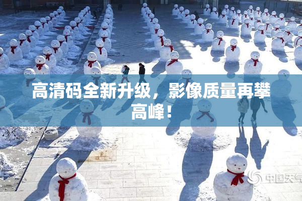 高清码全新升级，影像质量再攀高峰！