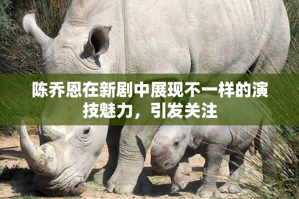 陈乔恩在新剧中展现不一样的演技魅力，引发关注