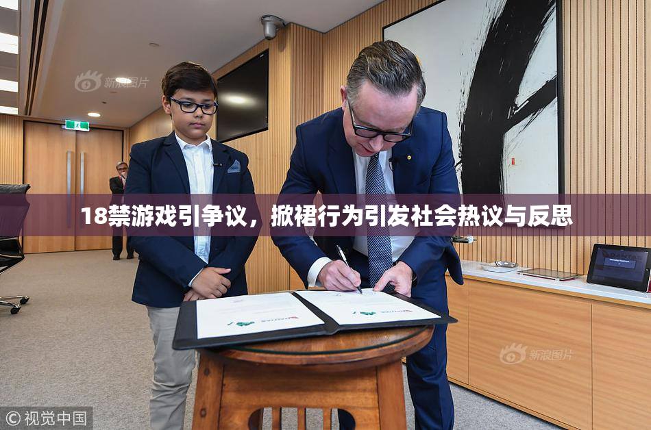18禁游戏引争议，掀裙行为引发社会热议与反思