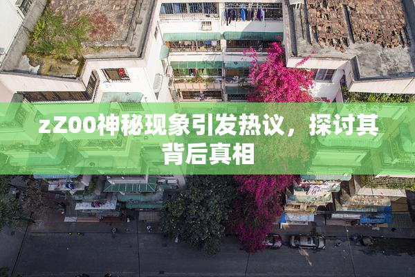 zZ00神秘现象引发热议，探讨其背后真相