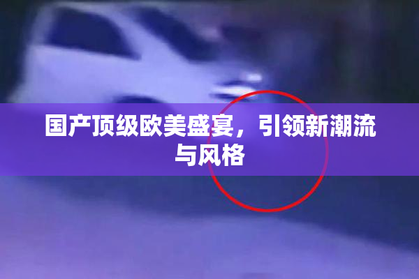 国产顶级欧美盛宴，引领新潮流与风格
