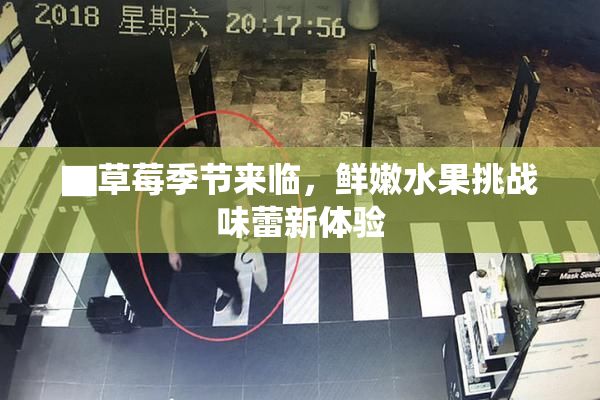 ▇草莓季节来临，鲜嫩水果挑战味蕾新体验