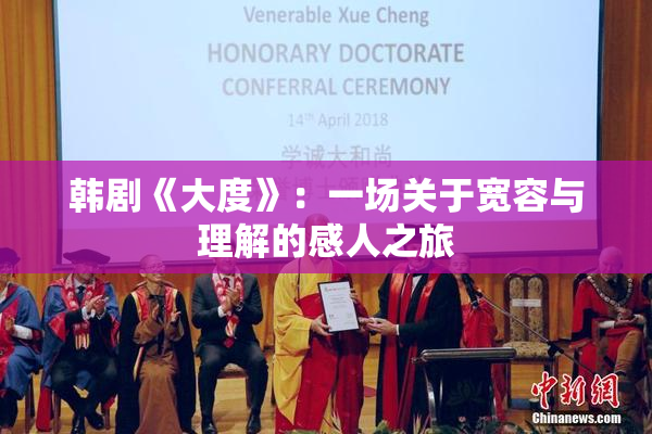 韩剧《大度》：一场关于宽容与理解的感人之旅