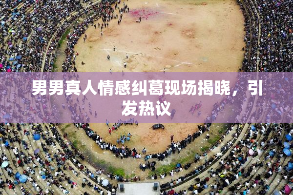 男男真人情感纠葛现场揭晓，引发热议
