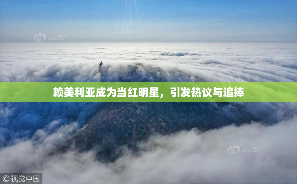 赖美利亚成为当红明星，引发热议与追捧