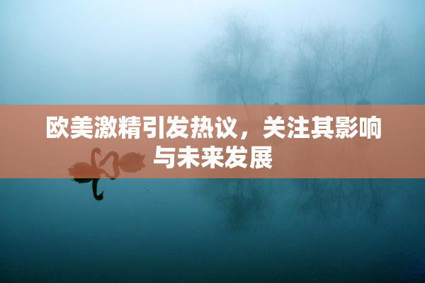 欧美激精引发热议，关注其影响与未来发展