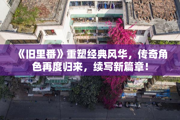 《旧里番》重塑经典风华，传奇角色再度归来，续写新篇章！
