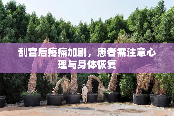 刮宫后疼痛加剧，患者需注意心理与身体恢复