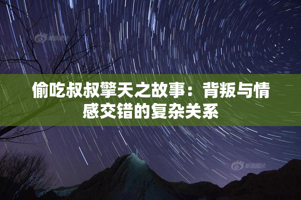 偷吃叔叔擎天之故事：背叛与情感交错的复杂关系