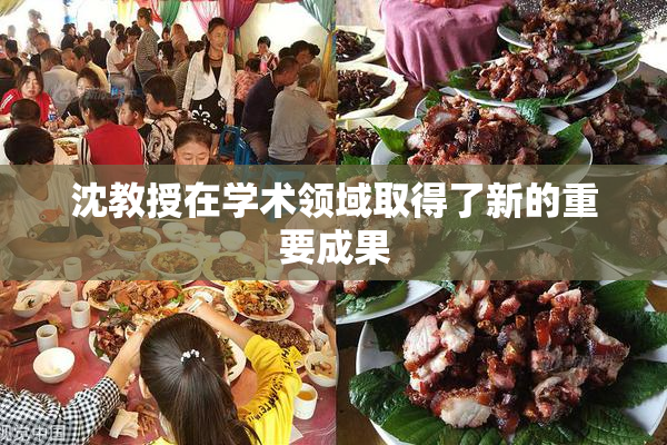 沈教授在学术领域取得了新的重要成果