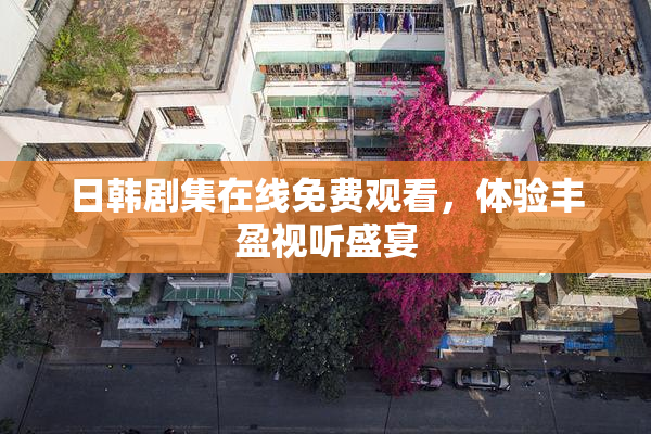 日韩剧集在线免费观看，体验丰盈视听盛宴