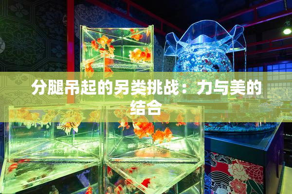 分腿吊起的另类挑战：力与美的结合