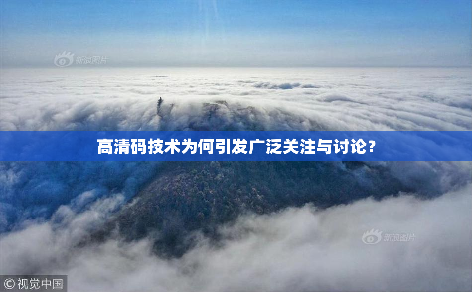 高清码技术为何引发广泛关注与讨论？