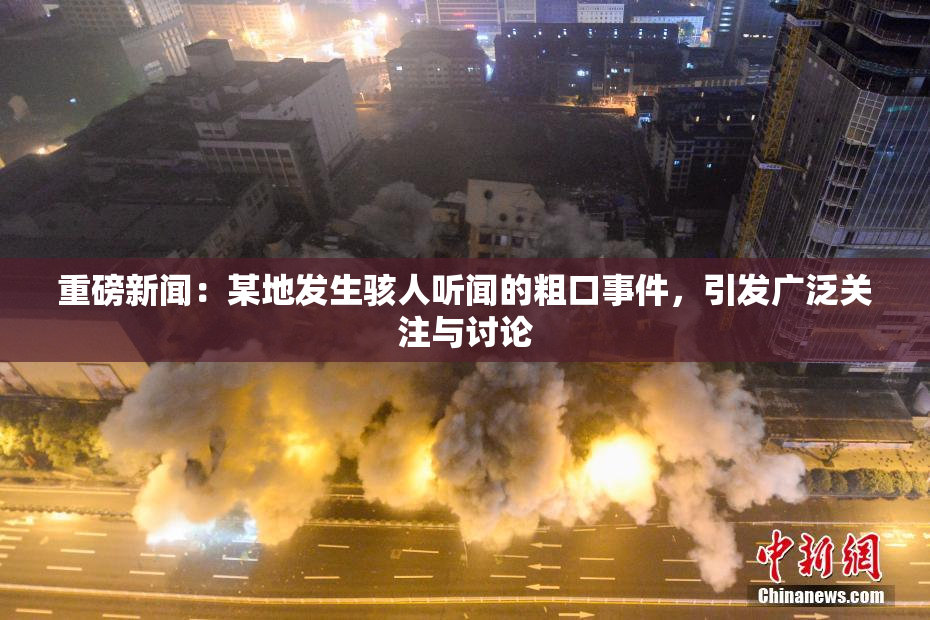 重磅新闻：某地发生骇人听闻的粗口事件，引发广泛关注与讨论