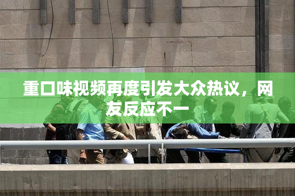 重口味视频再度引发大众热议，网友反应不一