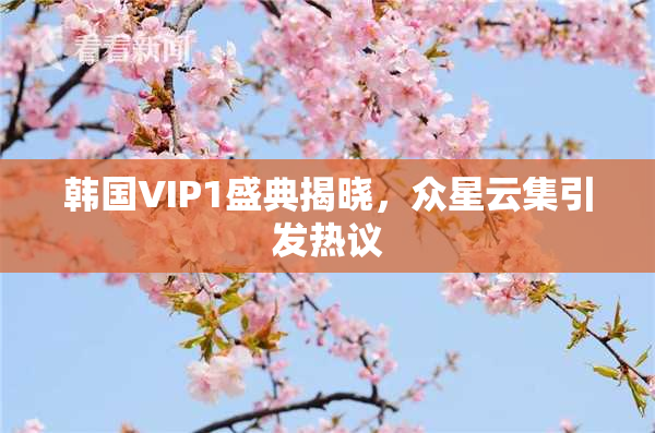 韩国VIP1盛典揭晓，众星云集引发热议