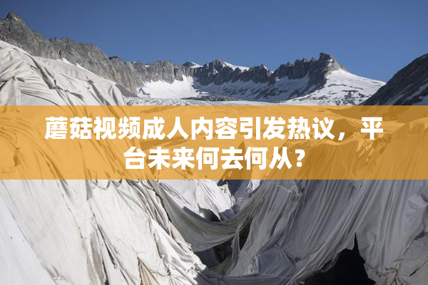 蘑菇视频成人内容引发热议，平台未来何去何从？