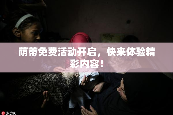 荫蒂免费活动开启，快来体验精彩内容！