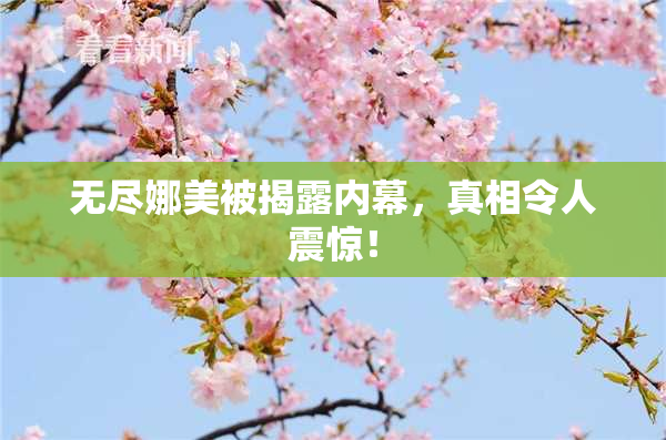 无尽娜美被揭露内幕，真相令人震惊！