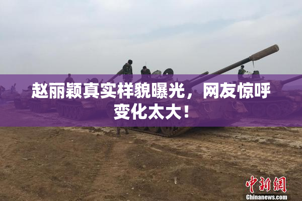 赵丽颖真实样貌曝光，网友惊呼变化太大！