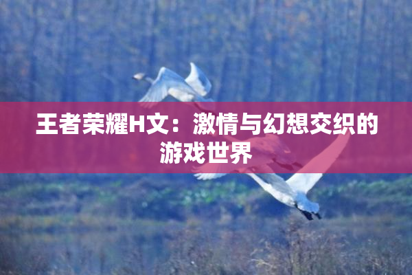 王者荣耀H文：激情与幻想交织的游戏世界