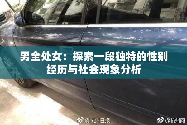男全处女：探索一段独特的性别经历与社会现象分析