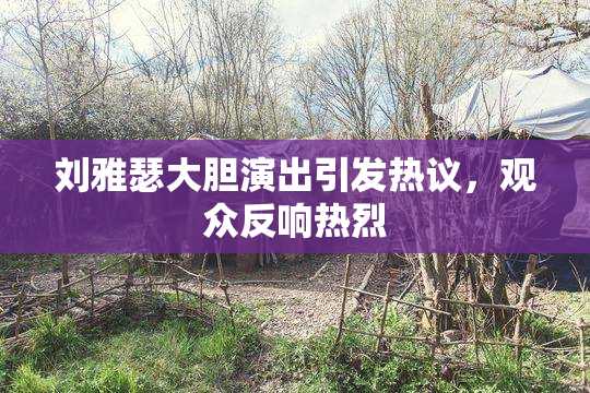 刘雅瑟大胆演出引发热议，观众反响热烈