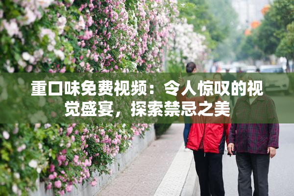 重口味免费视频：令人惊叹的视觉盛宴，探索禁忌之美