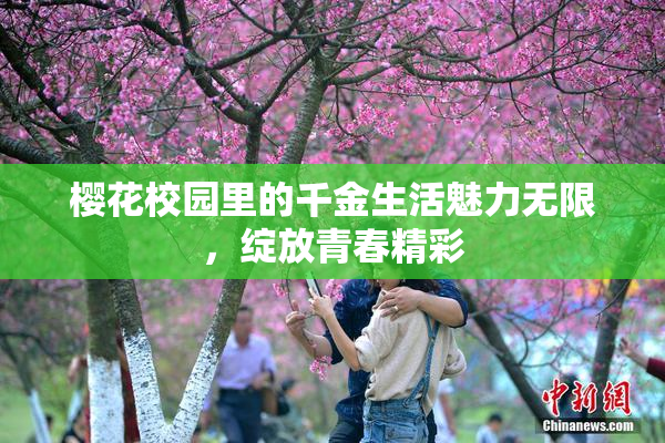 樱花校园里的千金生活魅力无限，绽放青春精彩