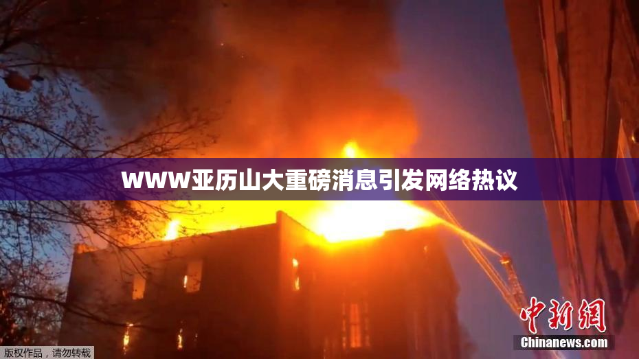 WWW亚历山大重磅消息引发网络热议