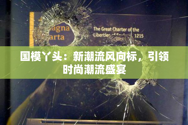国模丫头：新潮流风向标，引领时尚潮流盛宴
