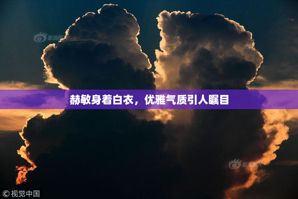 赫敏身着白衣，优雅气质引人瞩目
