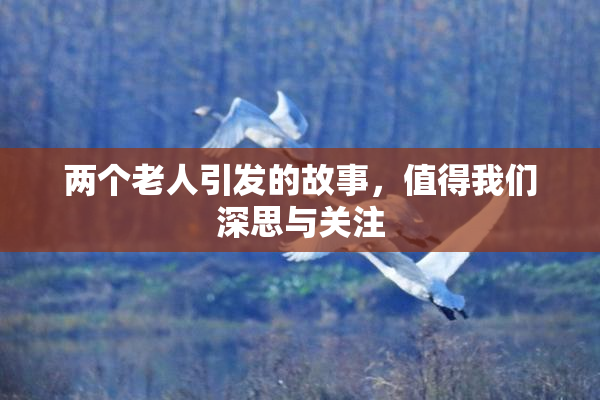两个老人引发的故事，值得我们深思与关注