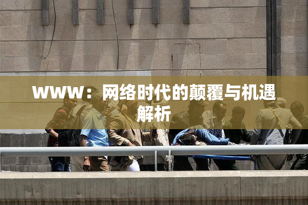 WWW：网络时代的颠覆与机遇解析