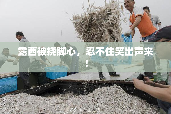 露西被挠脚心，忍不住笑出声来！